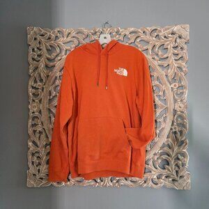 The North Face Men's Throwback Hoodie Emberglow Orange Size Large